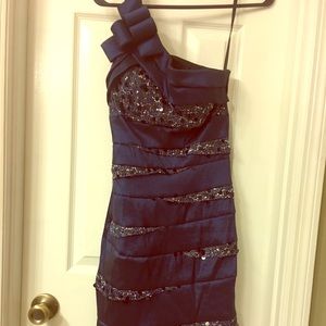 Navy Cocktail Dress